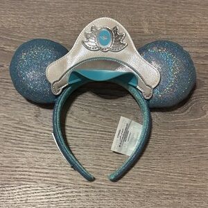 Disney Silver and Blue Glitter Headband